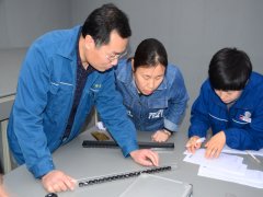 公司舉辦色差、色棋測試